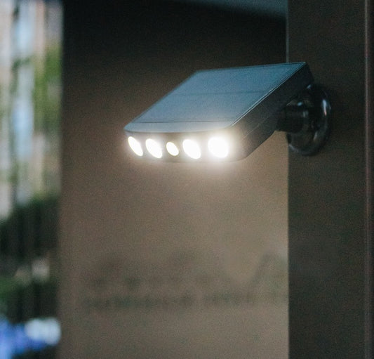 The New Solar Wall Light LED Can Rotate House dealsniper-net