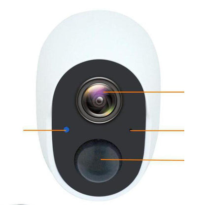 Wireless WiFi Low Power Battery Surveillance Camera House DealSniper.net White USB