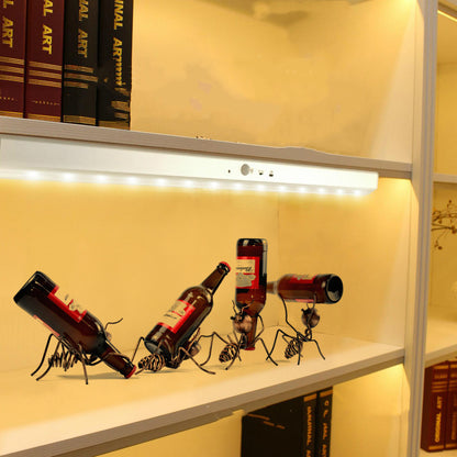 Creative Ant Animal Iron Wine Rack Bottle Holder Poised Cabinet Kitchen DealSniper.net