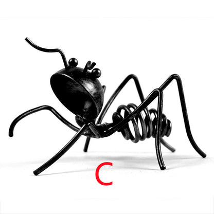 Creative Ant Animal Iron Wine Rack Bottle Holder Poised Cabinet Kitchen DealSniper.net Black C