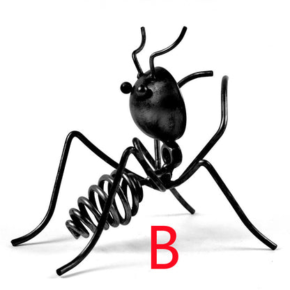 Creative Ant Animal Iron Wine Rack Bottle Holder Poised Cabinet Kitchen DealSniper.net Black B