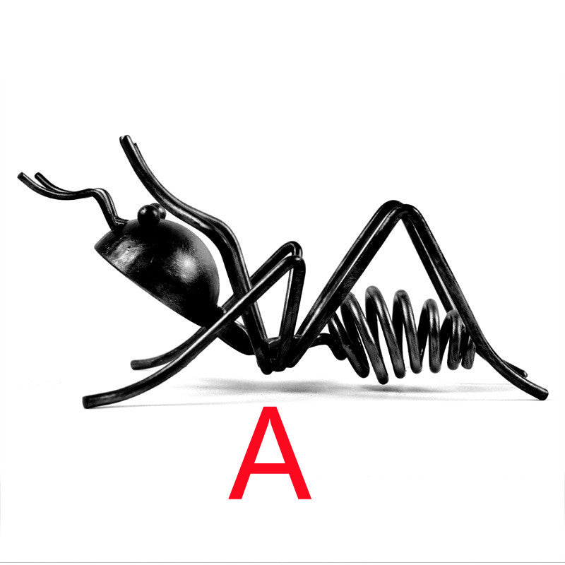 Creative Ant Animal Iron Wine Rack Bottle Holder Poised Cabinet Kitchen DealSniper.net Black A