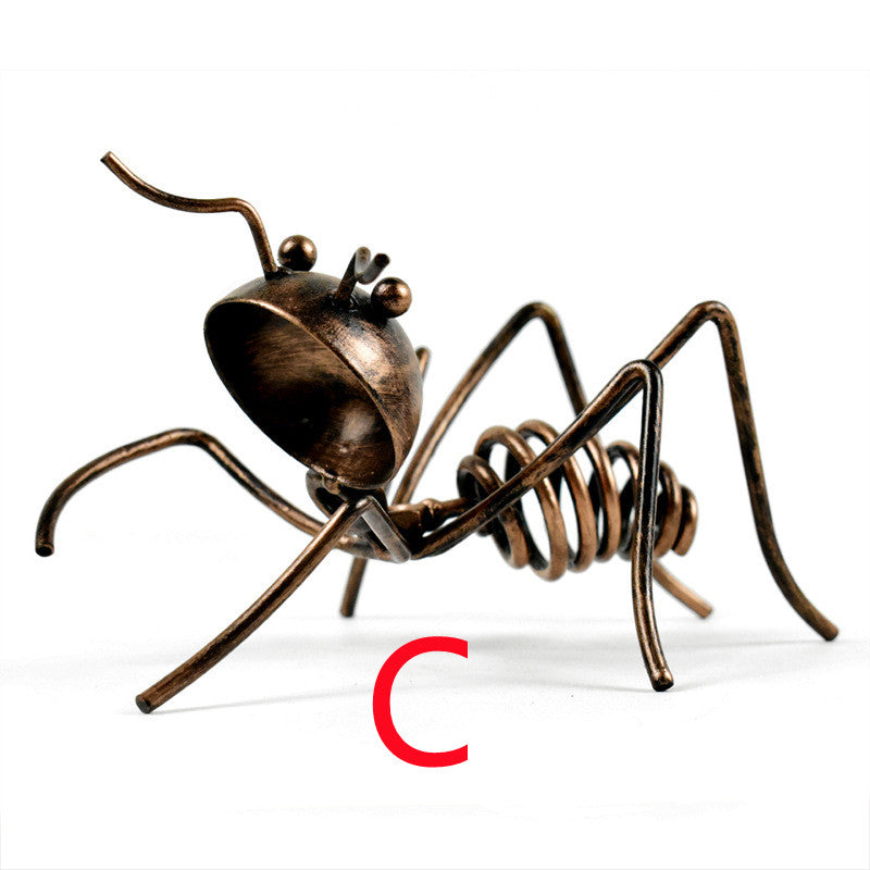 Creative Ant Animal Iron Wine Rack Bottle Holder Poised Cabinet Kitchen DealSniper.net Red C
