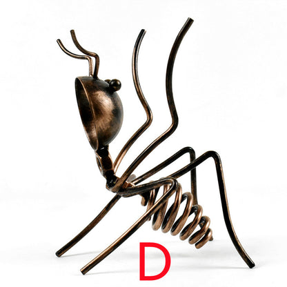 Creative Ant Animal Iron Wine Rack Bottle Holder Poised Cabinet Kitchen DealSniper.net Red D