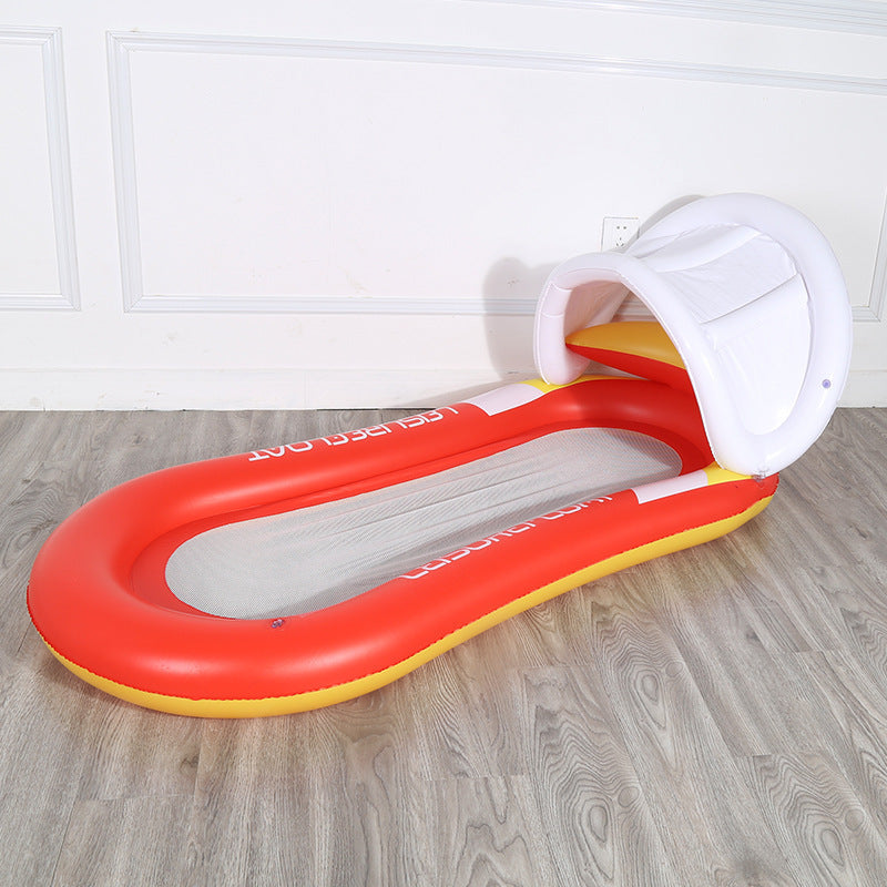 New Spot Net Hammock Floating Row Summer Party Outdoor DealSniper.net Red