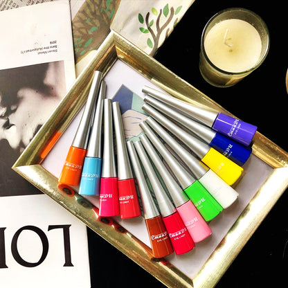 17 Color Liquid Eyeliner Matte Quick-Drying Color Eyeliner Beauty Gym From House