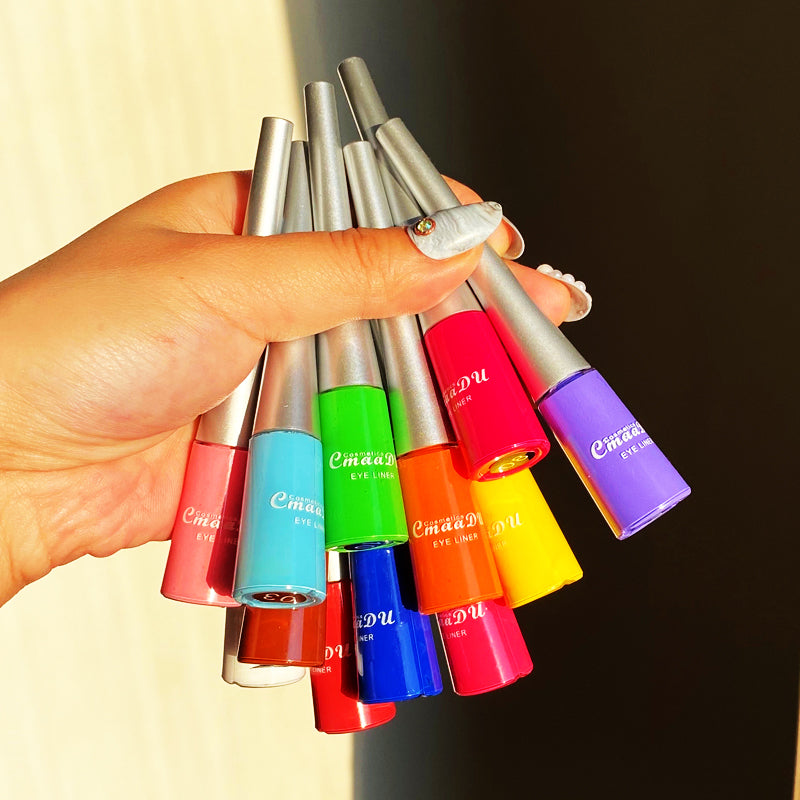 17 Color Liquid Eyeliner Matte Quick-Drying Color Eyeliner Beauty Gym From House