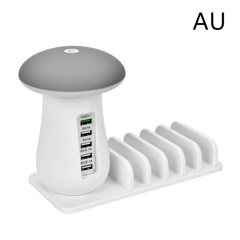 2 In 1 Multifunction Mushroom Lamp LED Lamp Holder Electronics DealSniper.net White AU