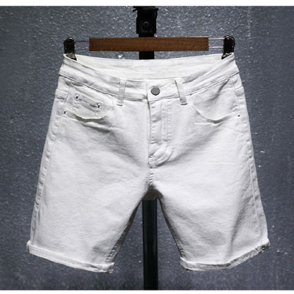 New Arrival Shorts Men Zipper Fly Casual Solid Cotton Summer