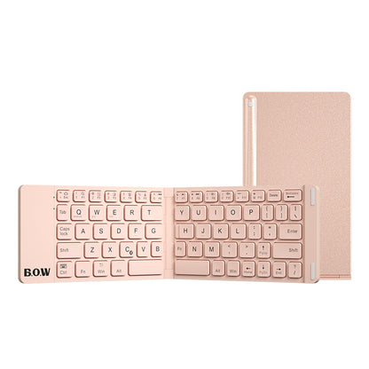 New Style Folding Bluetooth Keyboard And Mouse Set Wireless Mute Portable Keyboard For Business And Travel Electronic dealsniper-net