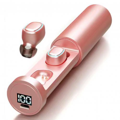 Digital Display Touch HiFi Binaural Wireless Bluetooth Headset Electronics dealsniper-net