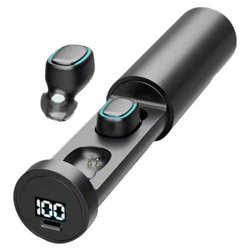 Digital Display Touch HiFi Binaural Wireless Bluetooth Headset Electronics dealsniper-net