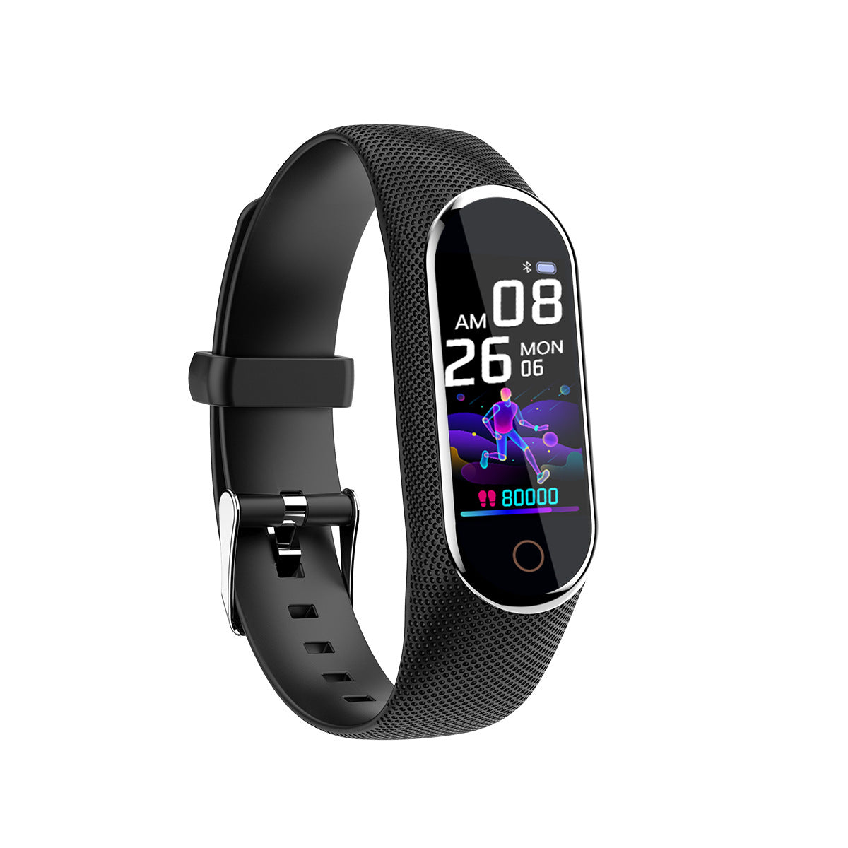 New M8 Smart Bracelet ECG Heart Rate Sleep Jewelry dealsniper-net Black