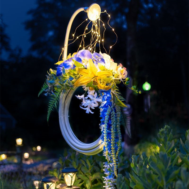 LED Vines Light Solar Fairy String Light Outdoor Garden DealSniper.net