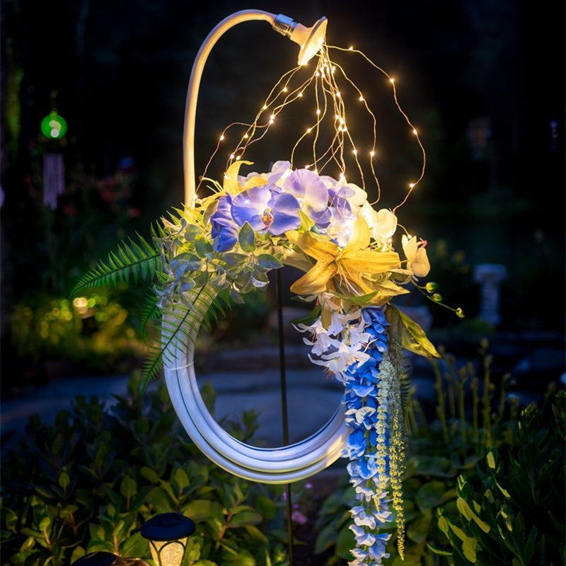 LED Vines Light Solar Fairy String Light Outdoor Garden DealSniper.net