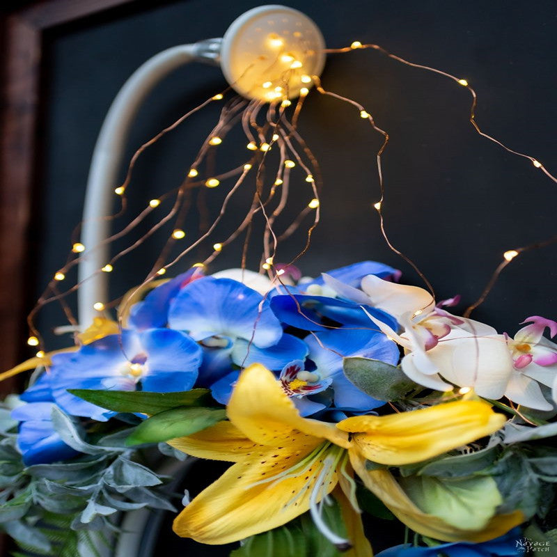 LED Vines Light Solar Fairy String Light Outdoor Garden DealSniper.net