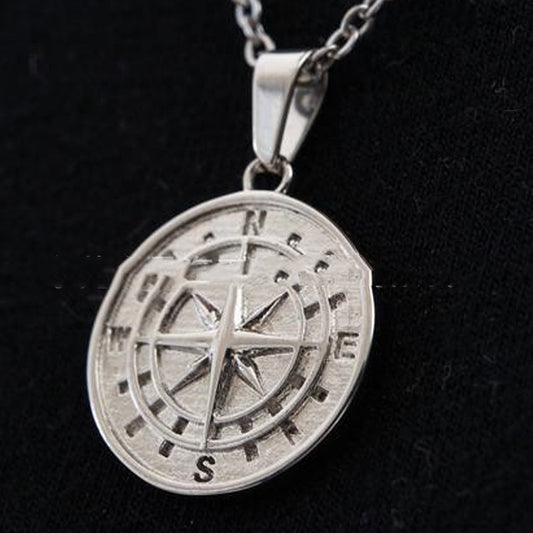 Compass Pendant & Croos Jewelry dealsniper-net