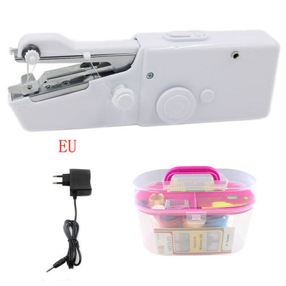 Handheld Portable Electric Sewing Machine Set Hobby DealSniper.net White EU A