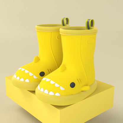 Shark Shoes Kids Rain Boots Kids dealsniper-net Pure yellow Size150