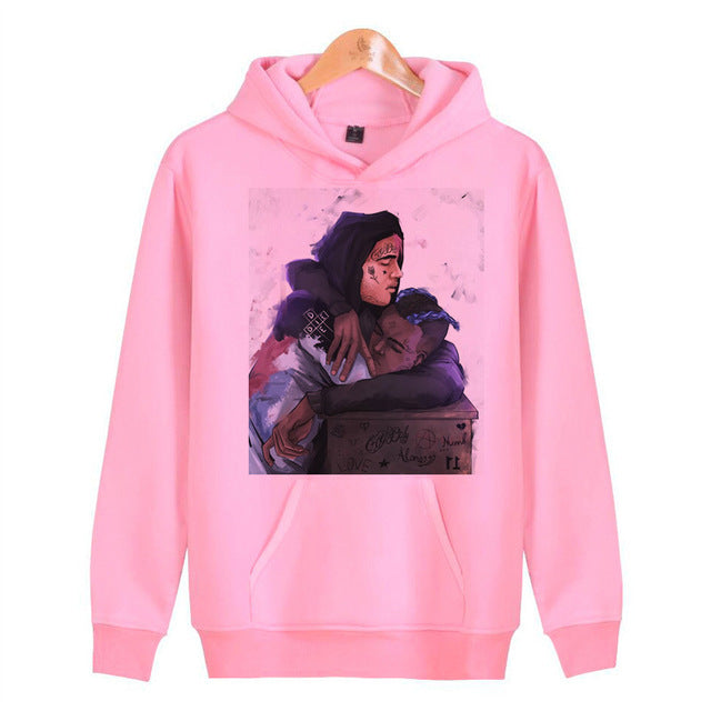 Loose Hooded Lovers Sweatshirt Women dealsniper-net D Style 3XL