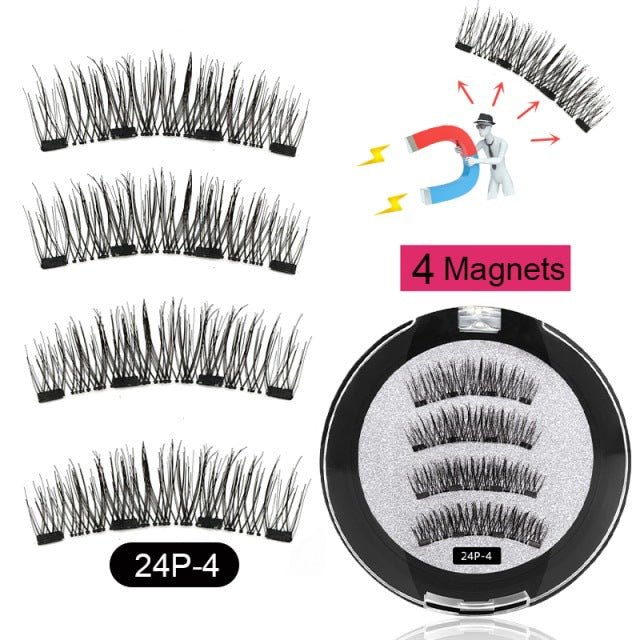 Quantum Magnetic False Eyelash Clip Set Eye Makeup Tool Beauty DealSniper.net