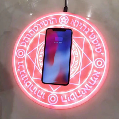Fast Charging Wireless Mobile Phone Charger Electronics Gym From House