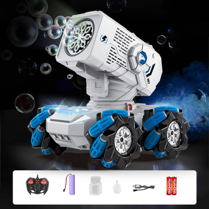 Children's Bubble Blowing Remote Control Car