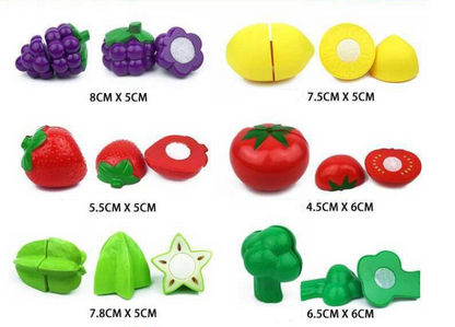 Simulation fruit cutting toy