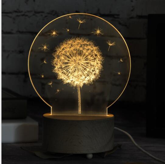 Cute Jellyfish Lamps Romantic LED Touch Children Lights Bedroom