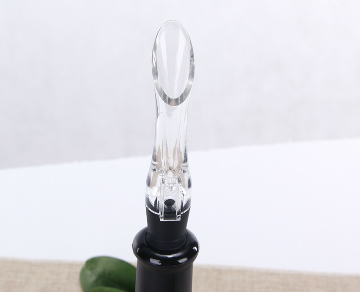 Wine decanter pourer pen fast decanter acrylic decanter pen shape Kitchen DealSniper.net