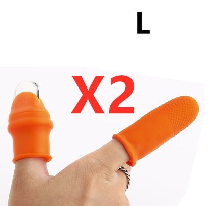 Silicone Thumb Knife Finger Protector Gears Cutting