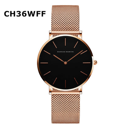 Women Watches With Japanese movement steel mesh Jewelry DealSniper.net CH36WFF