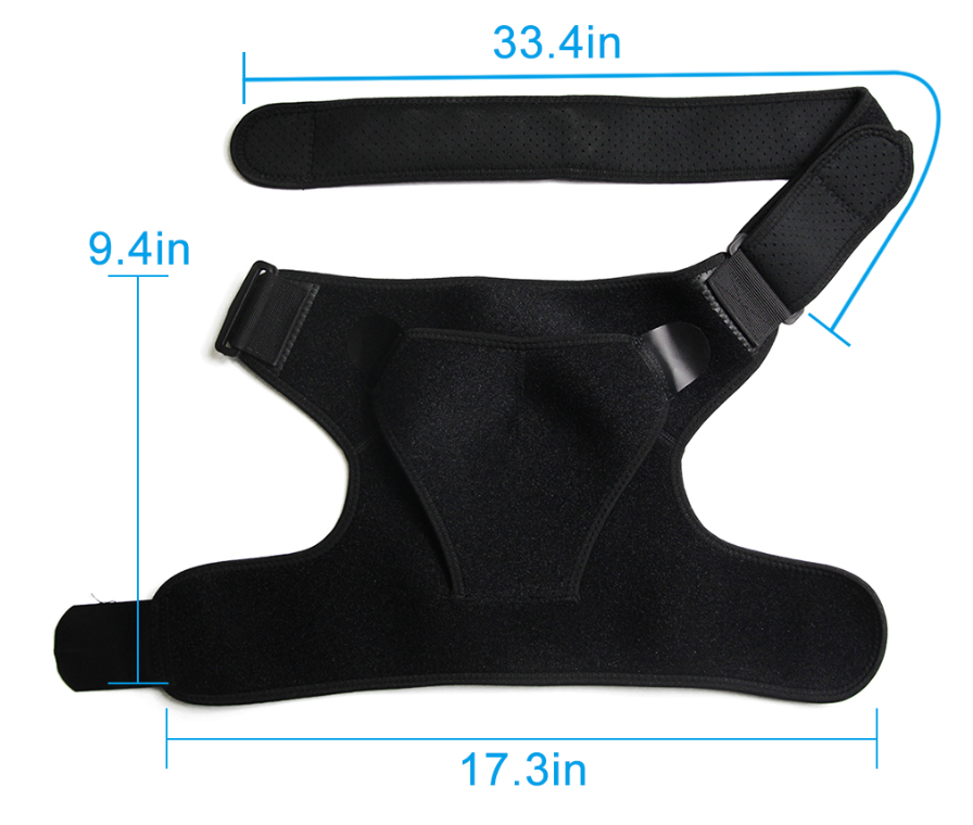 Neoprene Brace Dislocation Injury Arthritis Pain Shoulder Support Health dealsniper-net Large