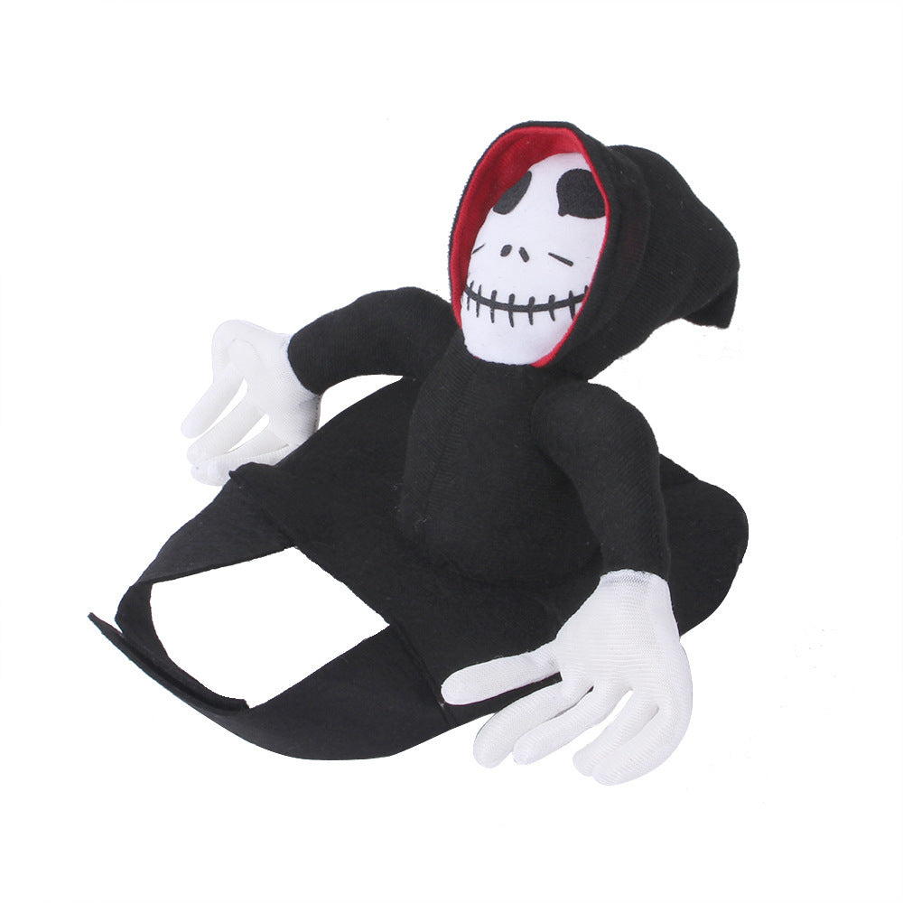 NEW Funny Pet Halloween Costume Halloween Pet Decoration Holidays DealSniper.net Goblin riding costume L