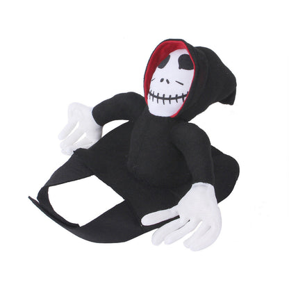 NEW Funny Pet Halloween Costume Halloween Pet Decoration Holidays DealSniper.net Goblin riding costume L