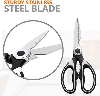 Kitchen Shears Scissors Heavy Duty Cooking Food Meat Chicken Utility Kitchen DealSniper.net