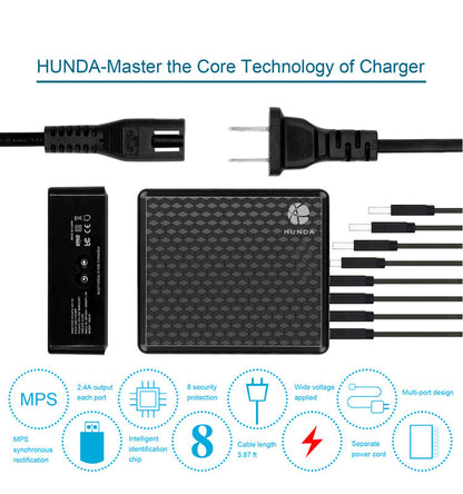8-port USB universal power adapter for mobile phone Electronics DealSniper.net
