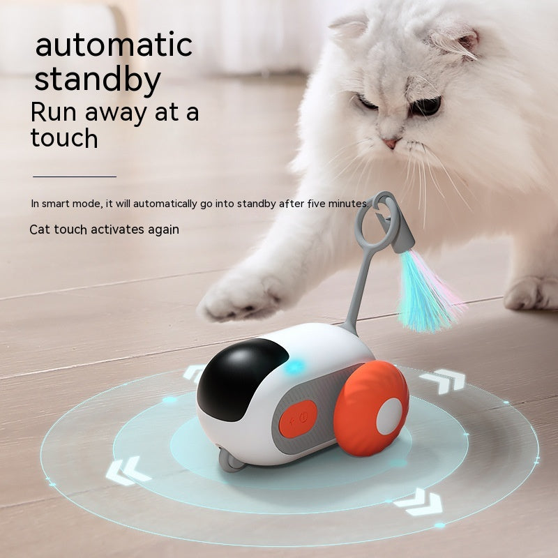 Remote Control Interactive Cat Car Toy USB Charging Pets dealsniper-net