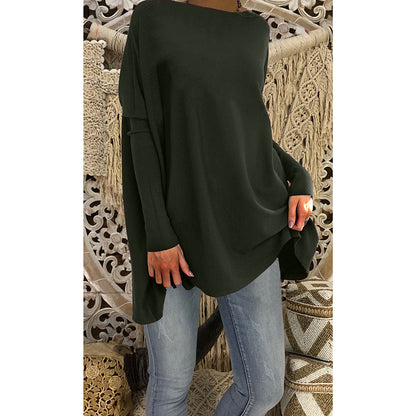 Women's Fluffy Tie Top T-shirt Women dealsniper-net Green 3XL