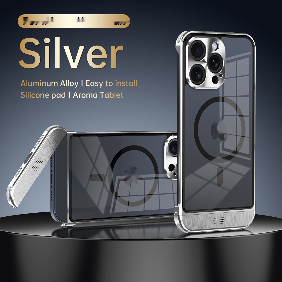 Phone Case Aromatherapy Frameless Scissors Buckle Magnetic Bracket Electronics DealSniper.net