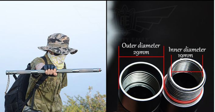 Outdoor Defense Tactical Stick Alpenstock Hiking Camping Equipment Outdoor dealsniper-net