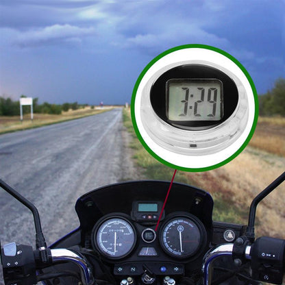 Waterproof car clock watch for motorcycle and electric vehicle can be pasted Vehicle dealsniper-net