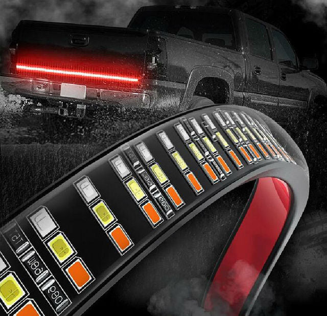 Pickup truck light 60 inch three row three color car pickup taillight Vehicle dealsniper-net