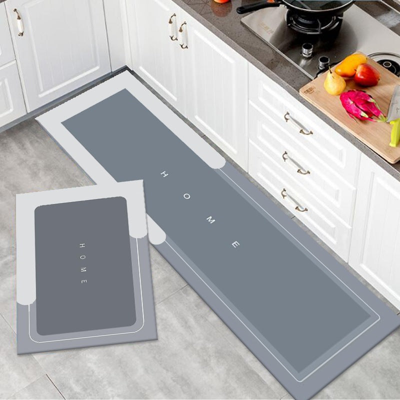 New Diatom Mud Kitchen Floor MATS Kitchen Gym From House Light Grey 40x60cm