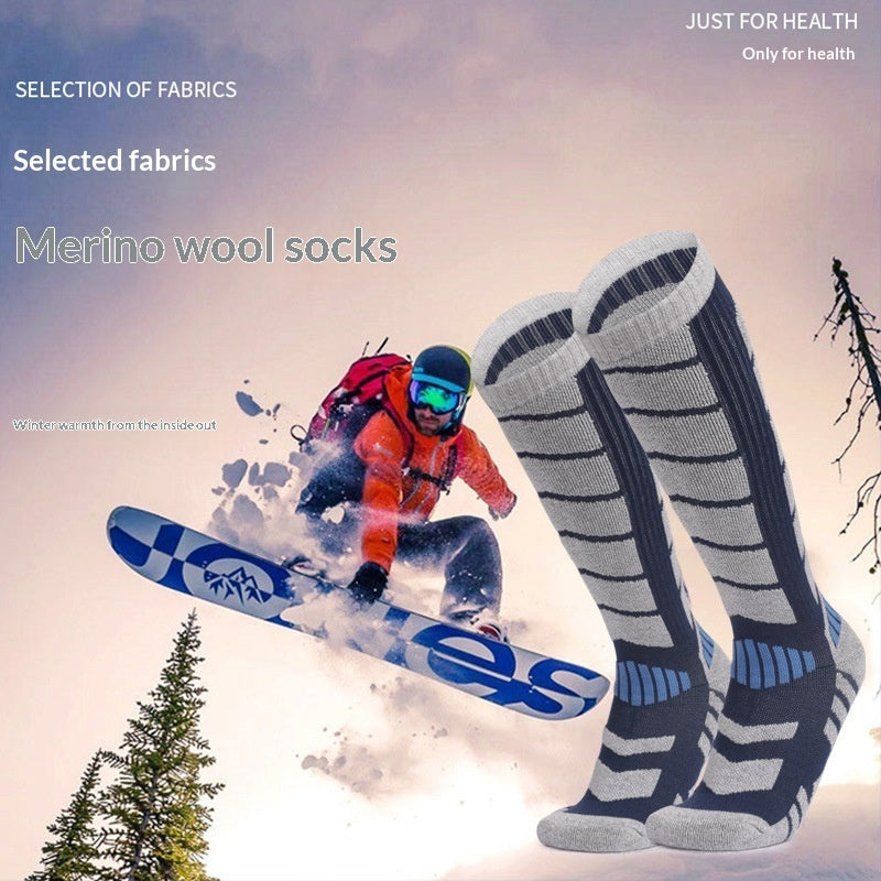 Outdoor Hiking And Mountaineering Merino Wool Socks Men Gym From House