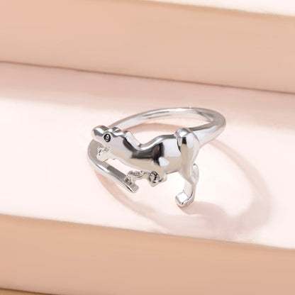 Dinosaur Animal Ring Tyrannosaurus Stegosaurus Open Rings For Women Jewelry Jewelry dealsniper-net