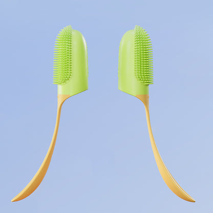 Dog Tooth Cleaning Brush Care Finger Wrap Cat Dog Oral Cleaning Toothbrush Pets Gym From House