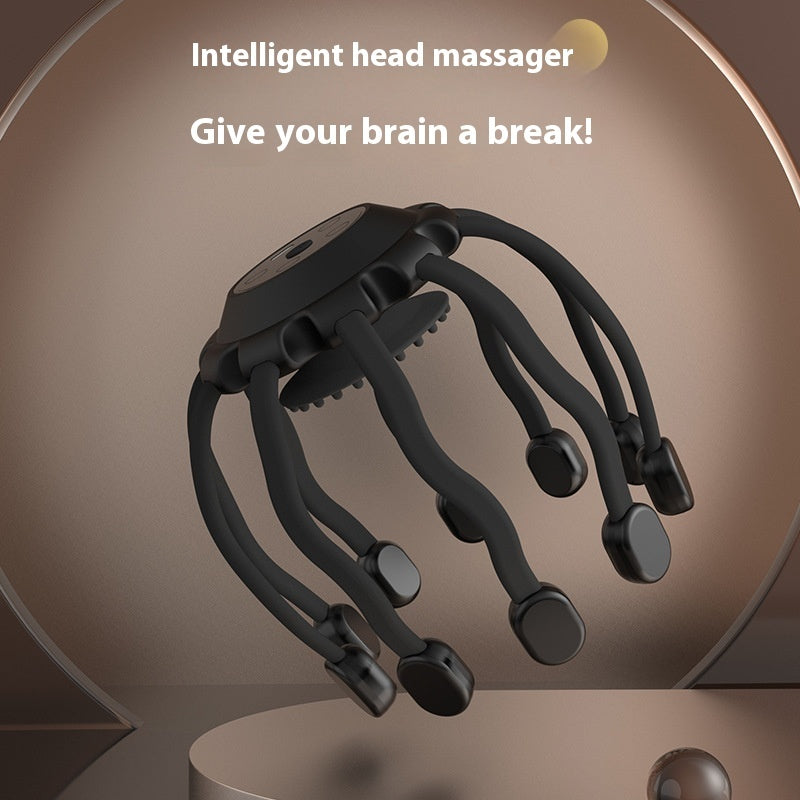 Ten Claw Fish Head Massager Intelligent Bluetooth Health DealSniper.net