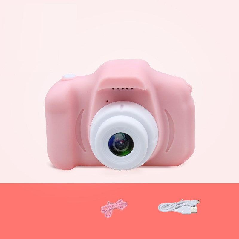 X2 HD Mini Cartoon Kids Digital Camera Deals dealsniper-net X2Pink USB