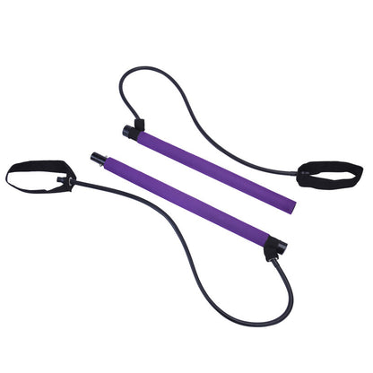 Rally Bar Chest Expansion Arm Force Bar Yoga Bar Pilates Bar Fitness Bar Sports DealSniper.net Purple